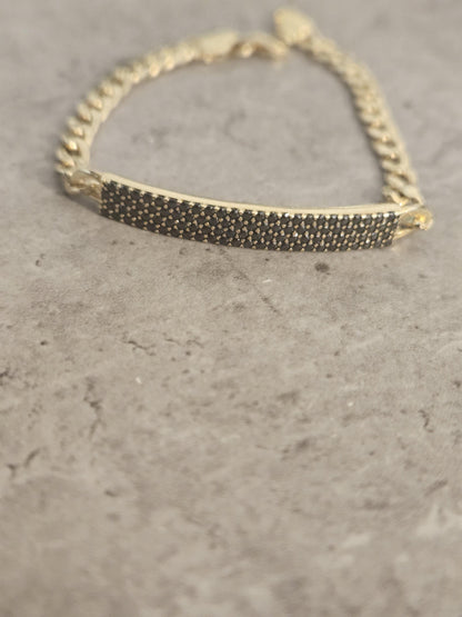 18k Real Yellow Gold Bracelet, Luxurious 18Kt Solid Gold Jewelry, Jewelry, Elegant 18Kt Solid Gold Bracelet, Gift for Her
