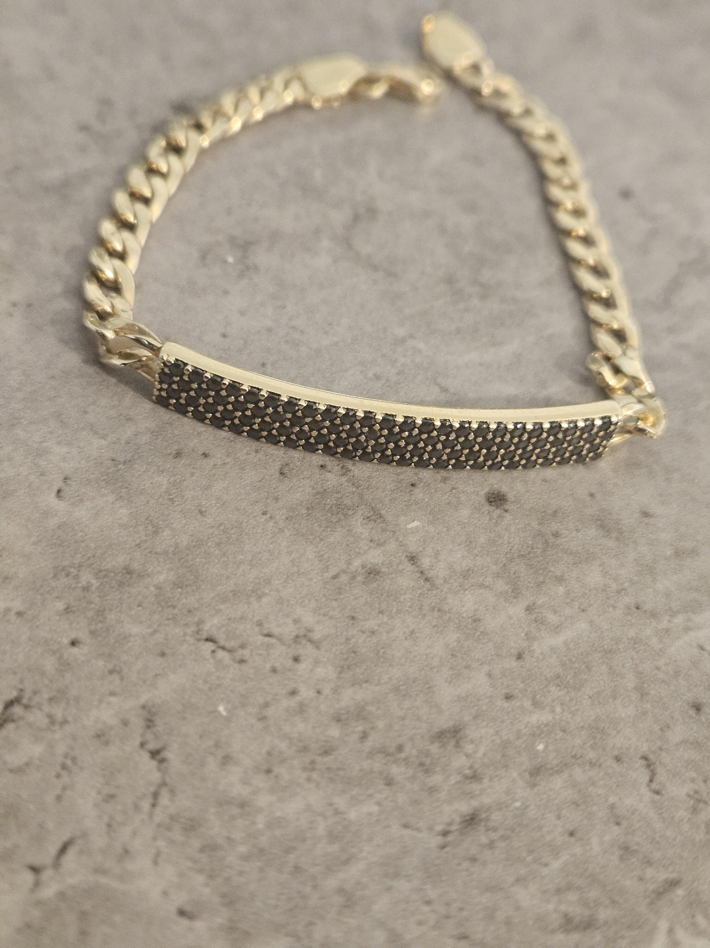 18k Real Yellow Gold Bracelet, Luxurious 18Kt Solid Gold Jewelry, Jewelry, Elegant 18Kt Solid Gold Bracelet, Gift for Her
