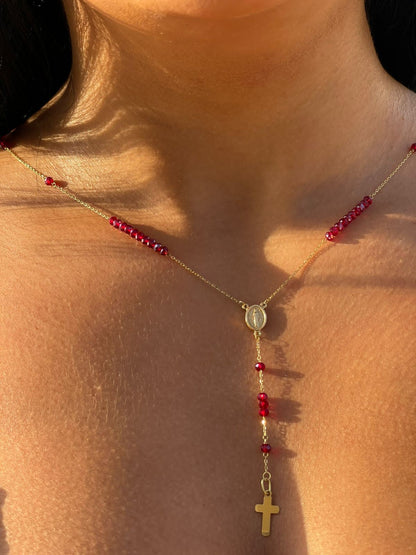 Crucifix Cross Necklace, 18k Solid Gold Crucifix Pendant Necklace, Minimalist Cross Jewelry for Women, Religious Necklace, Gift for her