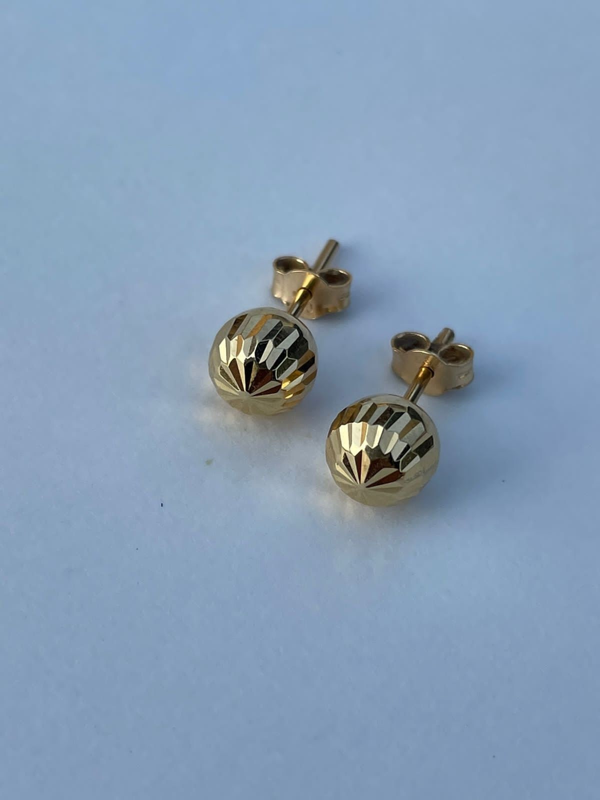 18k Gold Earring Stud, Earrings for women, Stud Earring Set 18kt, Gold Jewelry, Gift for Her, Jewelry Lover Design, Gift for anniversary Set