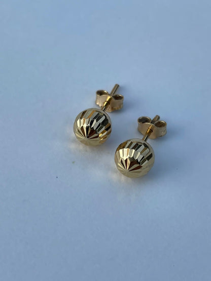 18k Gold Earring Stud, Earrings for women, Stud Earring Set 18kt, Gold Jewelry, Gift for Her, Jewelry Lover Design, Gift for anniversary Set