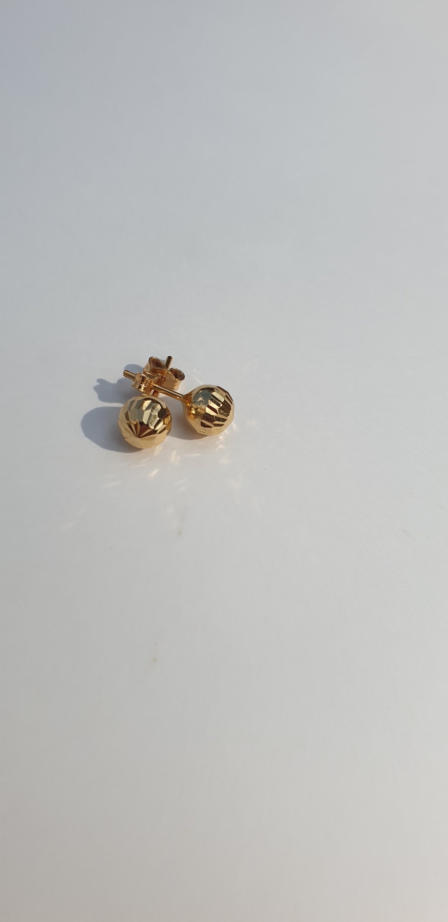 18k Gold Earring Stud, Earrings for women, Stud Earring Set 18kt, Gold Jewelry, Gift for Her, Jewelry Lover Design, Gift for anniversary Set
