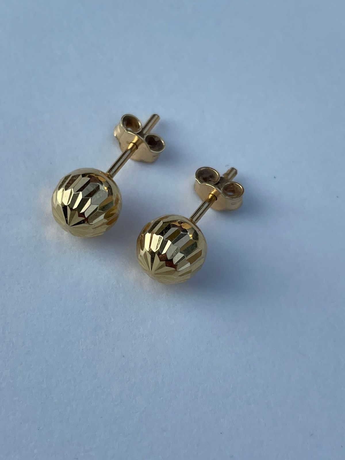 18k Gold Earring Stud, Earrings for women, Stud Earring Set 18kt, Gold Jewelry, Gift for Her, Jewelry Lover Design, Gift for anniversary Set
