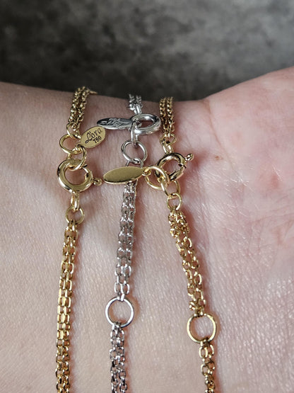 18k Real Yellow Gold Bracelet, Women Jewelry, Luxurious 18K Solid Gold Jewelry,  Elegant 18kt Solid Gold Bracelet, Gift for Her Him